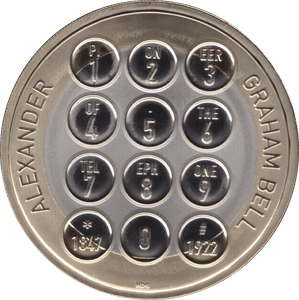 2022 TWO POUND £2 PROOF COIN GRAHAM BELL - £2 Proof - Cambridgeshire Coins