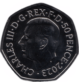 2023 FIFTY PENCE BRILLIANT UNCIRCULATED 50P C3PO R2D2 - 50p BU - Cambridgeshire Coins