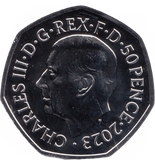 2023 FIFTY PENCE BRILLIANT UNCIRCULATED 50P DARTH VADER - 50p BU - Cambridgeshire Coins