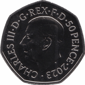 2023 FIFTY PENCE BRILLIANT UNCIRCULATED 50P HOGWARTS - 50p BU - Cambridgeshire Coins