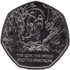2023 FIFTY PENCE BRILLIANT UNCIRCULATED 50P LION WITCH WARDROBE - 50p BU - Cambridgeshire Coins