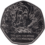 2023 FIFTY PENCE BRILLIANT UNCIRCULATED 50P LION WITCH WARDROBE - 50p BU - Cambridgeshire Coins