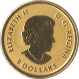 2023 GOLD PROOF 1/10 OZ FIVE DOLLAR MAPLE - Gold World Coins - Cambridgeshire Coins