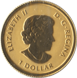 2023 GOLD PROOF 1/20 OZ ONE DOLLAR MAPLE - Gold World Coins - Cambridgeshire Coins