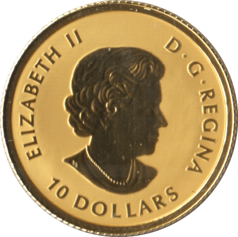 2023 GOLD PROOF 1/4 OZ TEN DOLLAR MAPLE - Gold World Coins - Cambridgeshire Coins