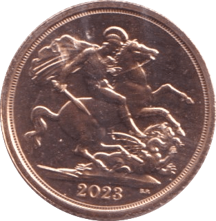 2023 GOLD QUARTER SOVEREIGN ( BU ) - QUARTER SOVEREIGN - Cambridgeshire Coins