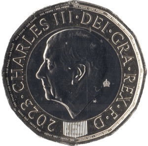 2023 ONE POUND KING CHARLES BRILLIANT UNCIRCULATED - £1 BU - Cambridgeshire Coins