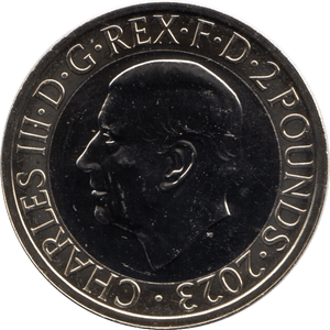2023 TWO POUND £2 EDWARD JENNER SMALLPOX VACCINE BRILLIANT UNCIRCULATED BU - £2 BU - Cambridgeshire Coins