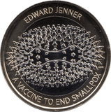 2023 TWO POUND £2 EDWARD JENNER SMALLPOX VACCINE BRILLIANT UNCIRCULATED BU - £2 BU - Cambridgeshire Coins