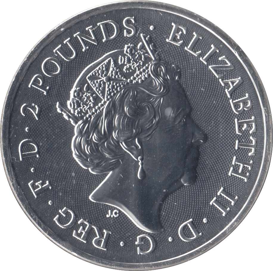 2023 UK BU 1oz FINE SILVER KING ARTHUR TWO POUNDS BRITANNIA - SILVER 1 oz COINS - Cambridgeshire Coins