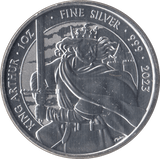 2023 UK BU 1oz FINE SILVER KING ARTHUR TWO POUNDS BRITANNIA - SILVER 1 oz COINS - Cambridgeshire Coins