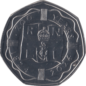 2024 FIFTY PENCE BRILLIANT UNCIRCULATED RNLI KING CHARLES III - 50p BU - Cambridgeshire Coins