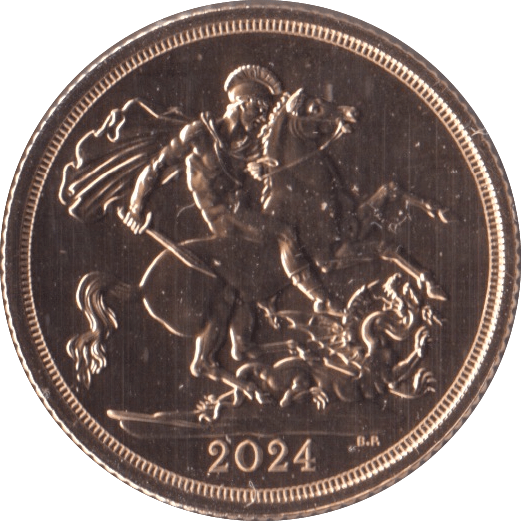 2024 GOLD SOVEREIGN ( BU ) CHARLES III - Sovereign - Cambridgeshire Coins