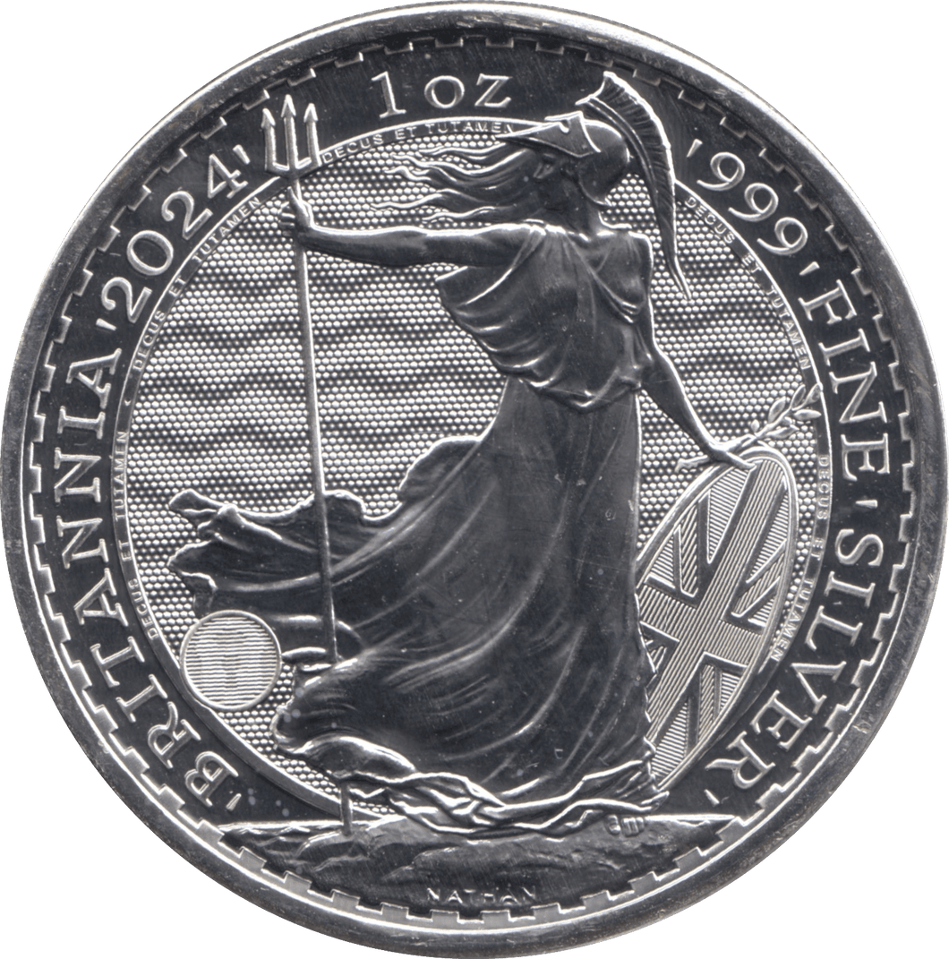 2024 SILVER BRITANNIA ONE OUNCE TWO POUNDS - Cambridgeshire Coins