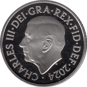 2024 TEN PENCE PROOF GROUSE KING CHARLES III - 10p PROOF - Cambridgeshire Coins