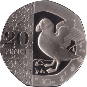 2024 TWENTY PENCE PUFFIN PROOF KING CHARLES III - 20p Proof - Cambridgeshire Coins