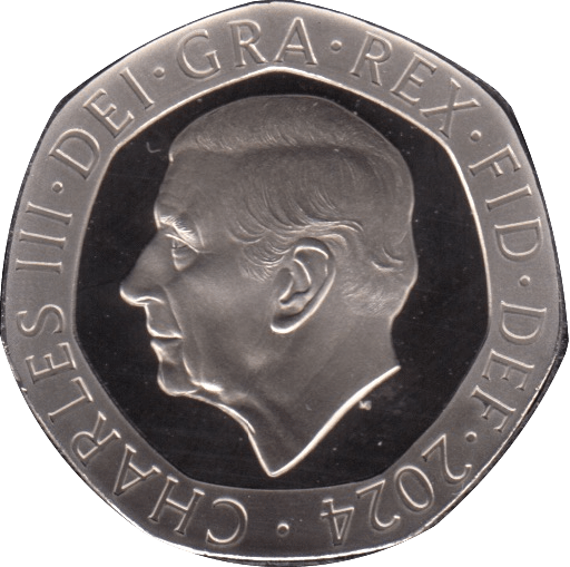 2024 TWENTY PENCE PUFFIN PROOF KING CHARLES III - 20p Proof - Cambridgeshire Coins