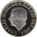 2024 TWO POUNDS PROOF NATIONAL GALLERY KING CHARLES III - £2 Proof - Cambridgeshire Coins