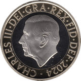 2024 TWO POUNDS PROOF NATIONAL GALLERY KING CHARLES III - £2 Proof - Cambridgeshire Coins