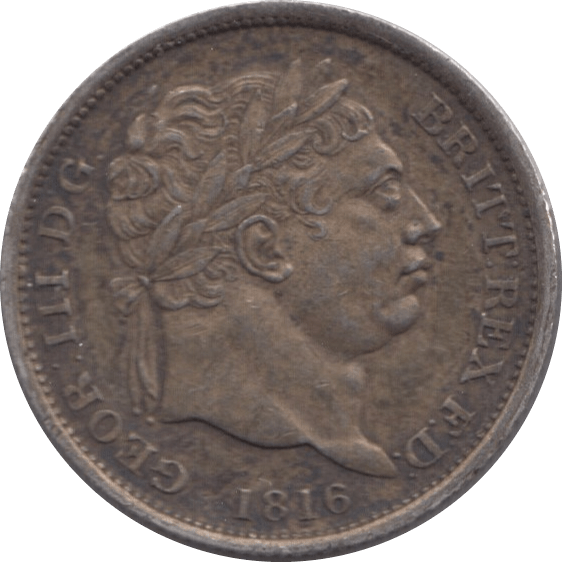 1816 SHILLING ( VF ) 6