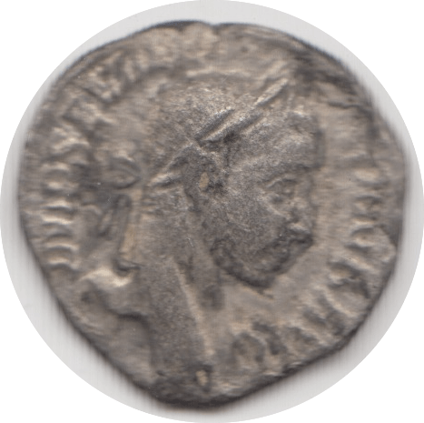221 AD-235AD SEVERUS ALEXANDER ROMAN SILVER COIN - Roman Coins - Cambridgeshire Coins