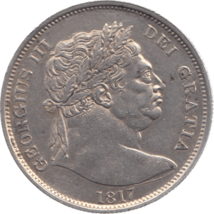 1817 HALFCROWN ( GVF ) 23