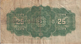 25 CENTS BANK OF CANADA REF 1351 - World Banknotes - Cambridgeshire Coins