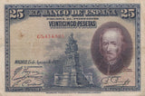 25 PESATAS BANKNOTE SPAIN ( REF 331 ) - World Banknotes - Cambridgeshire Coins