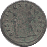 270 - 275 AD AURELIAN ROMAN COIN RO241 - Roman Coins - Cambridgeshire Coins