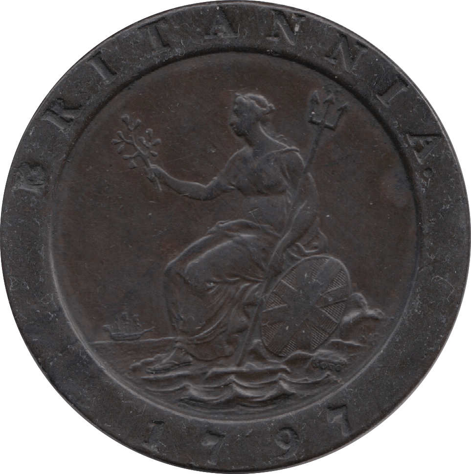 1797 TWOPENCE ( GVF ) 2