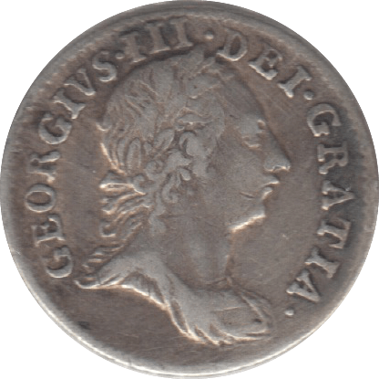 1763 MAUNDY THREEPENCE ( VF ) 8