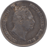 1836 FOURPENCE ( GVF ) 7 - Fourpence - Cambridgeshire Coins