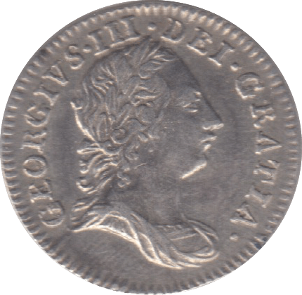 1762 MAUNDY THREEPENCE ( EF ) 7