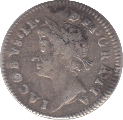 1687 MAUNDY THREEPENCE ( GF ) 7