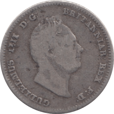 1836 FOUR PENCE ( FAIR ) 8 - Fourpence - Cambridgeshire Coins