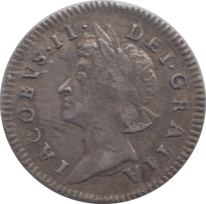 1687 MAUNDY THREEPENCE ( GF ) 8