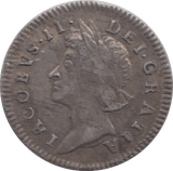 1687 MAUNDY THREEPENCE ( GF ) 8