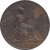 1826 HALFPENNY ( EF ) 8 - HALFPENNY - Cambridgeshire Coins