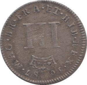 1687 MAUNDY THREEPENCE ( GF ) 8