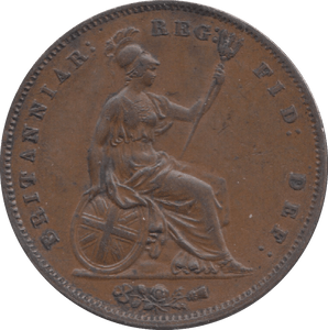 1853 PENNY ( EF ) 8 - Penny - Cambridgeshire Coins