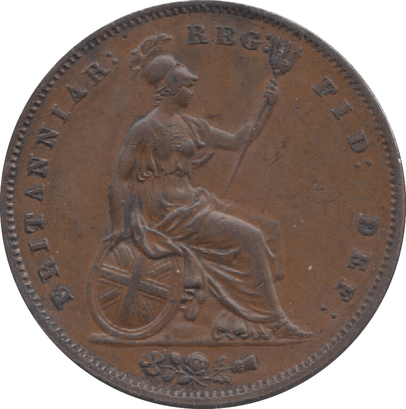 1853 PENNY ( EF ) 8 - Penny - Cambridgeshire Coins