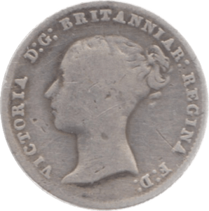 1844 FOURPENCE ( FAIR ) 23 - Fourpence - Cambridgeshire Coins