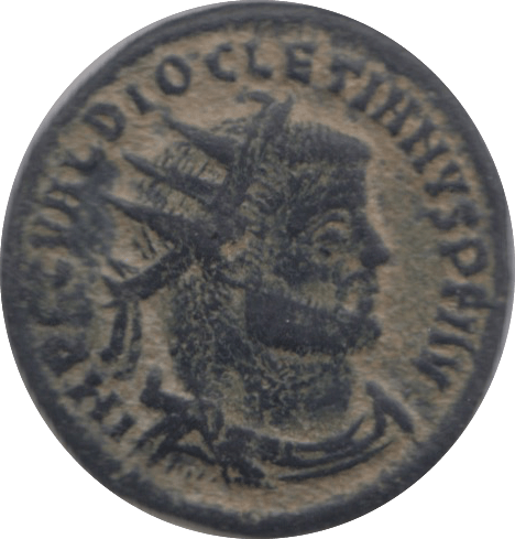 284 - 305 AD PERIOD 2 DIOCLETIAN ROMAN COIN RO265 - Roman Coins - Cambridgeshire Coins