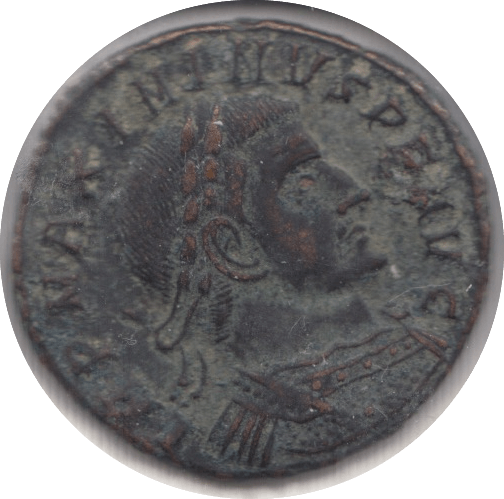 305-314 AD MAXIMUS II ROMAN COIN ref 215 - roman coins - Cambridgeshire Coins