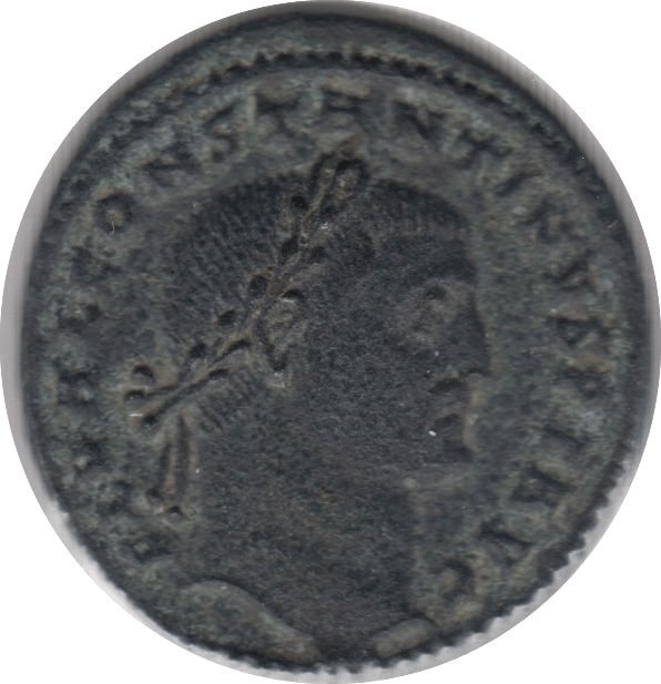 306 AD CONSTANTINE ROMAN COIN FOLLIS ref 201 - roman coins - Cambridgeshire Coins