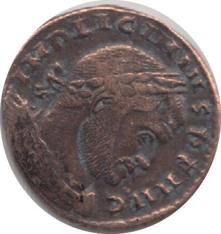 308 AD LICINIUS BILLON FOLLIS - Roman Coins - Cambridgeshire Coins
