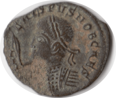 317 AD CRISPUS ROMAN COIN RO434 - Roman Coins - Cambridgeshire Coins