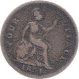 1854 FOURPENCE ( FAIR ) 23 - Fourpence - Cambridgeshire Coins