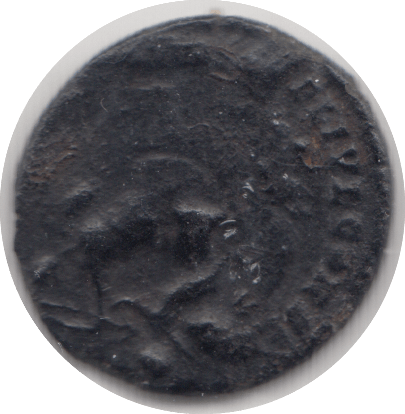 340 AD ROMAN BARBARIAN OVERSTRIKE COIN AE3/4 - Roman coins - Cambridgeshire Coins