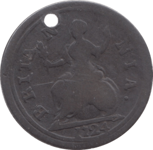 1724 FARTHING ( FAIR ) 23 HOLED